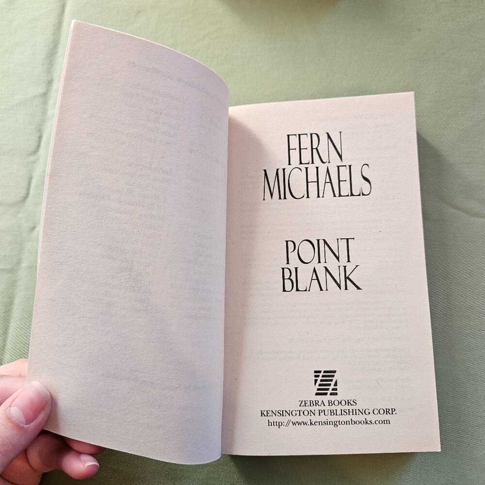Fern Michaels 3 Book Bundle: Picture Perfect, Razor Sharp, Point Blank Paperback - Picture 5 of 11